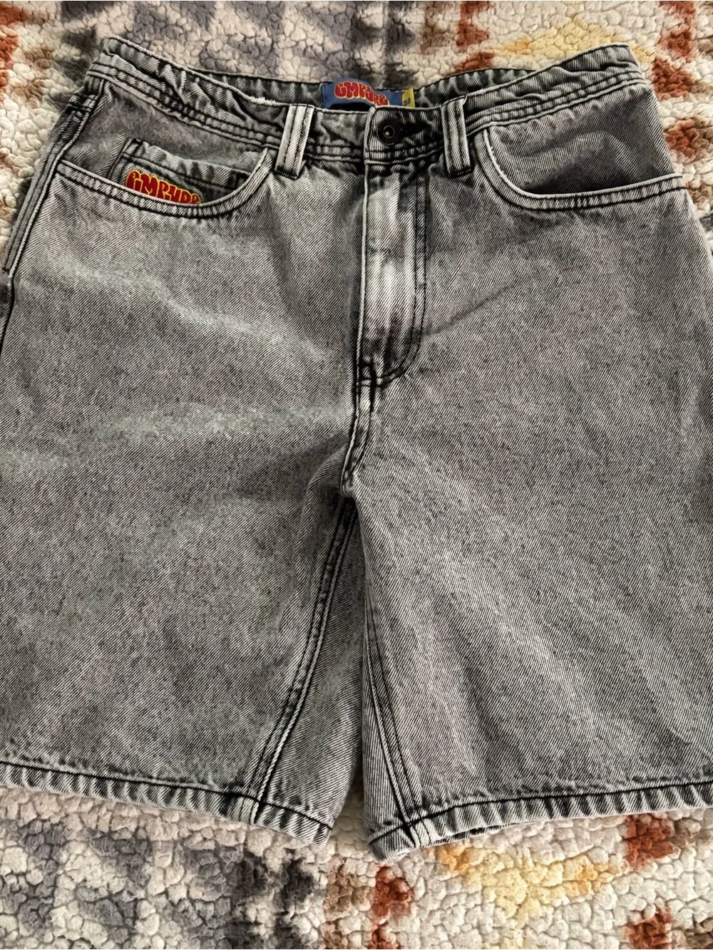 Vintage Grey Kids Denim Jeans - Casual Everyday Wear